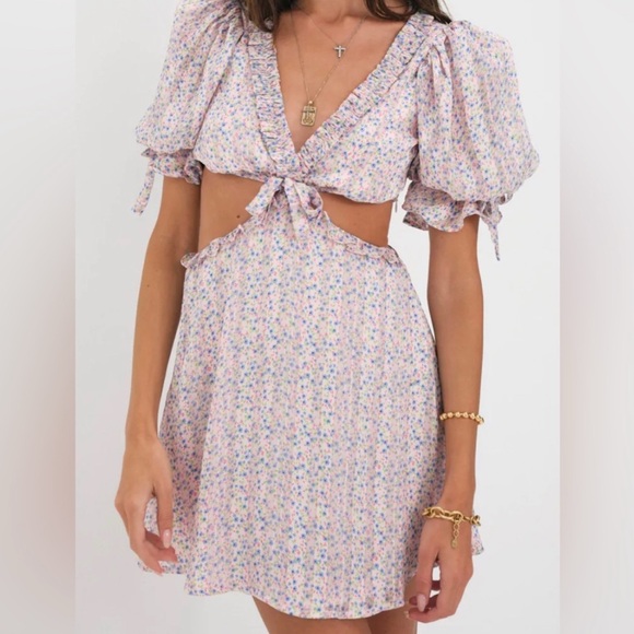 For Love And Lemons Dresses & Skirts - For Love & Lemons Phoebe Mini Dress
floral Mini Dress For Love & Lemons Dress